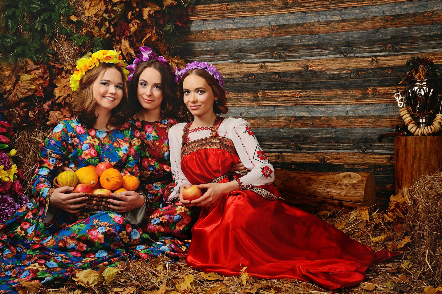 фотосессия в русском стиле